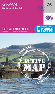 Ordnance Survey - Girvan, Ballantrae & Barrhill (OS Landranger Active Map) - 9780319473993 - V9780319473993