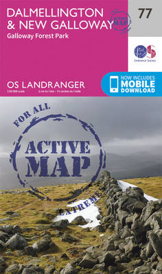 Ordnance Survey - Dalmellington & New Galloway, Galloway Forest Park (OS Landranger Active Map) - 9780319474006 - V9780319474006