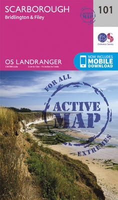 Ordnance Survey - Scarborough, Bridlington & Filey (OS Landranger Active Map) - 9780319474242 - V9780319474242