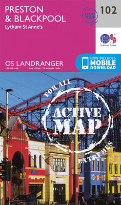 Ordnance Survey - Preston & Blackpool, Lytham (OS Landranger Active Map) - 9780319474259 - V9780319474259