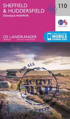 Ordnance Survey - Sheffield & Huddersfield, Glossop & Holmfirth (OS Landranger Active Map) - 9780319474334 - V9780319474334