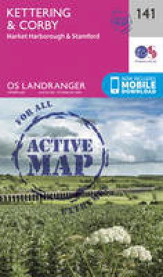 Ordnance Survey - Kettering & Corby (OS Landranger Active Map) - 9780319474648 - V9780319474648