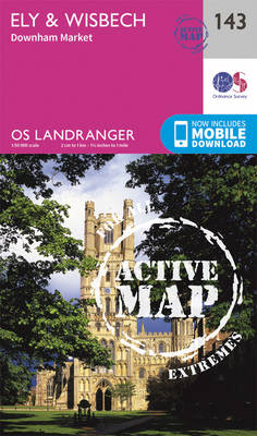 Ordnance Survey - Ely & Wisbech, Downham Market (OS Landranger Active Map) - 9780319474662 - V9780319474662