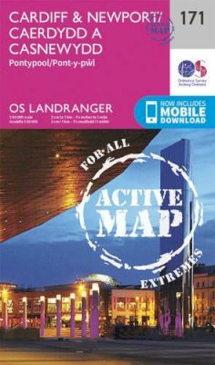 Ordnance Survey - Cardiff & Newport, Pontypool (OS Landranger Active Map) - 9780319474945 - V9780319474945