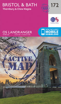 Ordnance Survey - Bristol & Bath, Thornbury & Chew Magna (OS Landranger Active Map) - 9780319474952 - V9780319474952