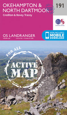 Ordnance Survey - Okehampton & North Dartmoor (OS Landranger Active Map) - 9780319475140 - V9780319475140