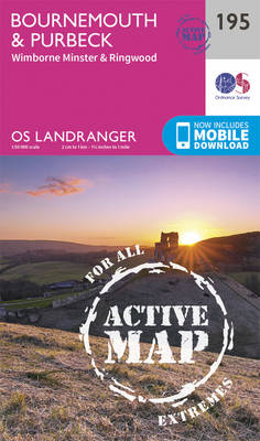 Ordnance Survey - Bournemouth & Purbeck, Wimborne Minster & Ringwood (OS Landranger Active Map) - 9780319475188 - V9780319475188