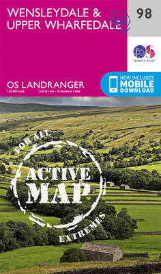 Ordnance Survey - Wensleydale & Upper Wharfedale (OS Landranger Active Map) - 9780319475430 - V9780319475430
