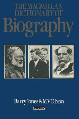 Barry Owen Jones (Ed.) - The Macmillan Dictionary of Biography - 9780333272749 - KTJ0000142
