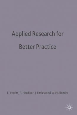Angela Everitt - Applied Research for Better Practice - 9780333544341 - V9780333544341