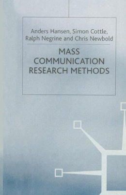 Simon Cottle - Mass Communication Research Methods - 9780333617106 - KEX0248372