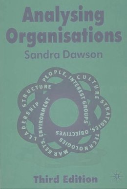 Sandra Dawson - Analysing Organisations - 9780333660959 - V9780333660959