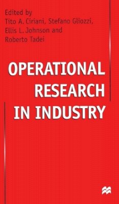 Tito Ciriani - Operational Research in Industry - 9780333745489 - KSS0000235