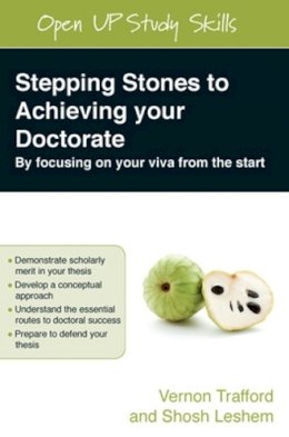 Vernon Trafford - Stepping Stones to Achieving Your Doctorate - 9780335225439 - V9780335225439