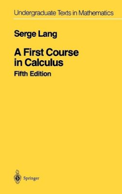 Serge Lang - First Course in Calculus - 9780387962016 - V9780387962016