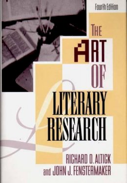 Richard D. Altick - The Art of Literary Research - 9780393962406 - V9780393962406