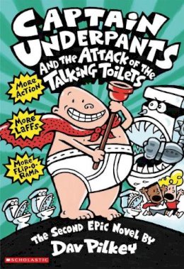 Dav Pilkey - Captain Underpants and the Attack of the Talking Toilets - 9780439995443 - KTG0019305