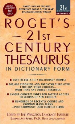 Barbara Ann Kipfer - Rogets 21st Century Thesaurus - 9780440242697 - V9780440242697