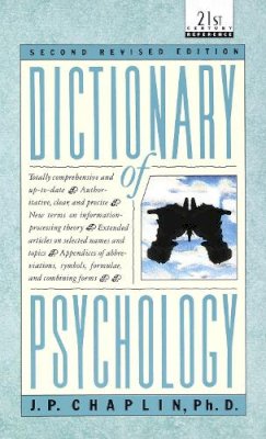 J.p. Chaplin - Dictionary of Psychology (Laurel Book) - 9780440319252 - KRF0040527