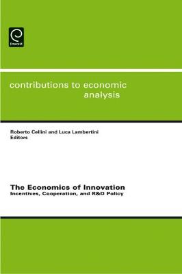 Roberto Cellini - The Economics of Innovation (Contributions to Economic Analysis) - 9780444532558 - V9780444532558