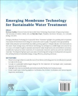 Rajindar Singh - Emerging Membrane Technology for Sustainable Water Treatment - 9780444633125 - V9780444633125