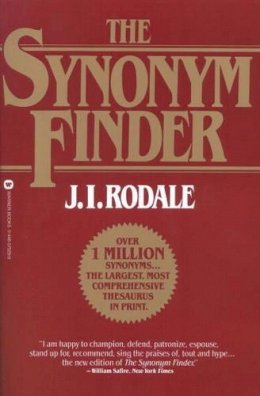 J.i. Rodale - The Synonym Finder - 9780446370295 - V9780446370295