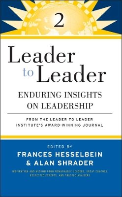 Frances Hesselbein - Leader to Leader - 9780470195475 - V9780470195475 Frances Hesselbein - Leader to Leader - 9780470195475 - V9780470195475