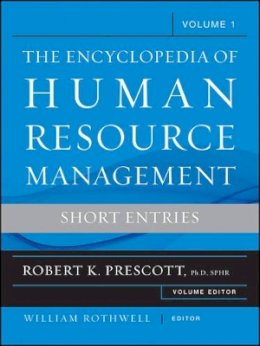 William J Rothwell - Encyclopedia of Human Resource Management - 9780470257739 - V9780470257739