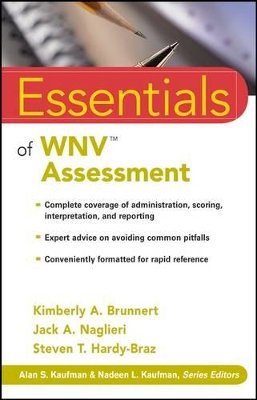 Kimberly A. Brunnert - Essentials of WNV Assessment - 9780470284674 - V9780470284674