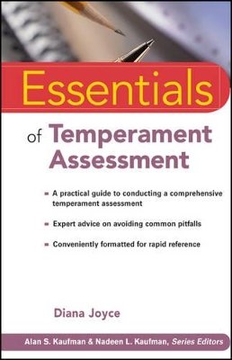 Diana Joyce - Essentials of Temperament Assessment - 9780470444474 - V9780470444474