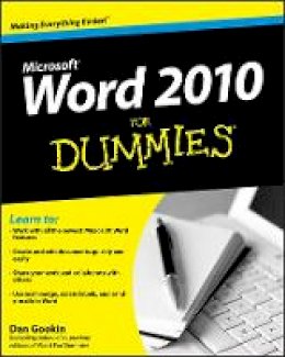 Dan Gookin - Word 2010 For Dummies - 9780470487723 - V9780470487723