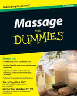 Steve Capellini - Massage For Dummies - 9780470587386 - V9780470587386