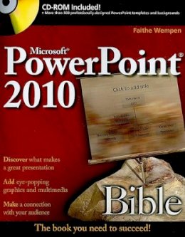 Faithe Wempen - PowerPoint 2010 Bible - 9780470591864 - V9780470591864
