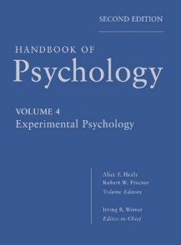 Irving B. Weiner - Handbook of Psychology, Experimental Psychology - 9780470649930 - V9780470649930