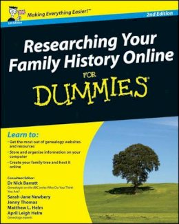 Nick Barratt - Researching Your Family History Online For Dummies - 9780470745359 - V9780470745359
