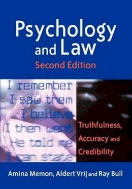 Amina A Memon - Psychology and Law: Truthfulness, Accuracy and Credibility - 9780470850619 - V9780470850619