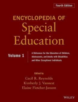 Cecil R Reynolds - Encyclopedia of Special Education - 9780470949382 - V9780470949382