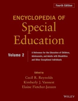 Cecil R Reynolds - Encyclopedia of Special Education - 9780470949399 - V9780470949399