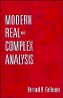 Bernard R. Gelbaum - Modern Real and Complex Analysis - 9780471107156 - V9780471107156