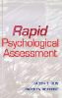 Jason T. Olin - Rapid Psychological Assessment - 9780471181811 - V9780471181811