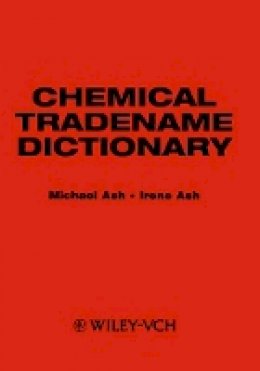 Michael Ash - Chemical Tradename Dictionary - 9780471188575 - V9780471188575