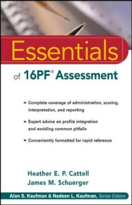 Heather E. P. Cattell - Essentials of 16PF Assessment - 9780471234241 - V9780471234241