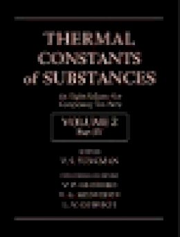Glushko - Thermal Constants of Substances - 9780471318552 - V9780471318552
