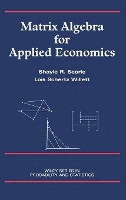 Shayle R. Searle - Matrix Algebra for Applied Economics - 9780471322078 - V9780471322078