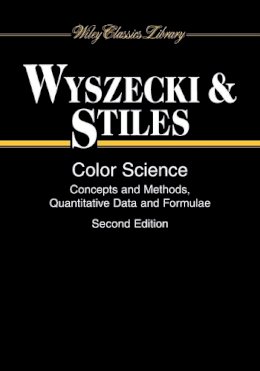 Günther Wyszecki - Color Science - 9780471399186 - V9780471399186