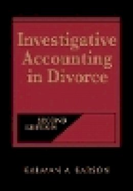 Kalman A. Barson - Investigative Accounting in Divorce - 9780471418320 - V9780471418320