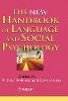 Peter Robinson - The New Handbook of Language and Social Psychology - 9780471490968 - V9780471490968