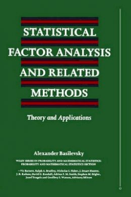 Alexander T. Basilevsky - Statistical Factor Analysis and Related Methods - 9780471570820 - V9780471570820