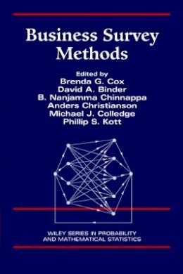 Brenda G. Cox - Survey Methods for Businesses, Farms and Institutions - 9780471598527 - V9780471598527