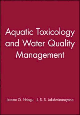 Nriagu - Aquatic Toxicology and Water Quality Management - 9780471615514 - V9780471615514